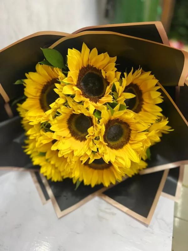 Bouquet de girasoles