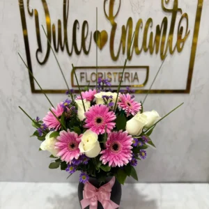 Arreglo floral en gerveras