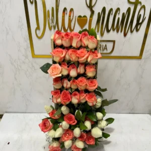 Caja de rosas