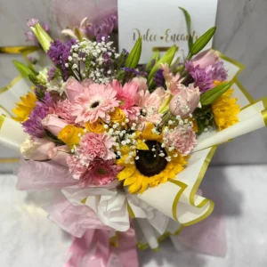 Bouquet de flores surtidas