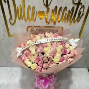 Bouquet en rosas surtidas