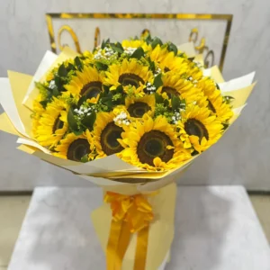 Bouquet de girasoles